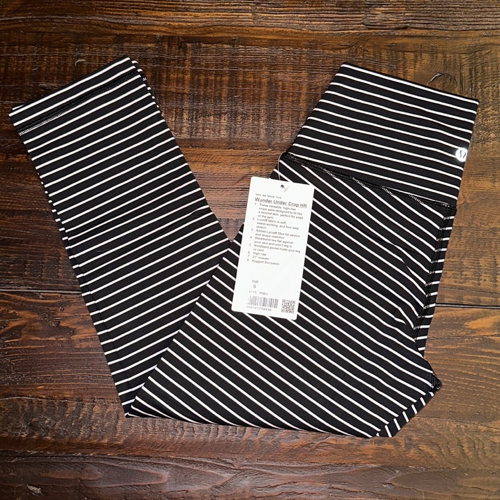 Lululemon Wonder Under Crop HR